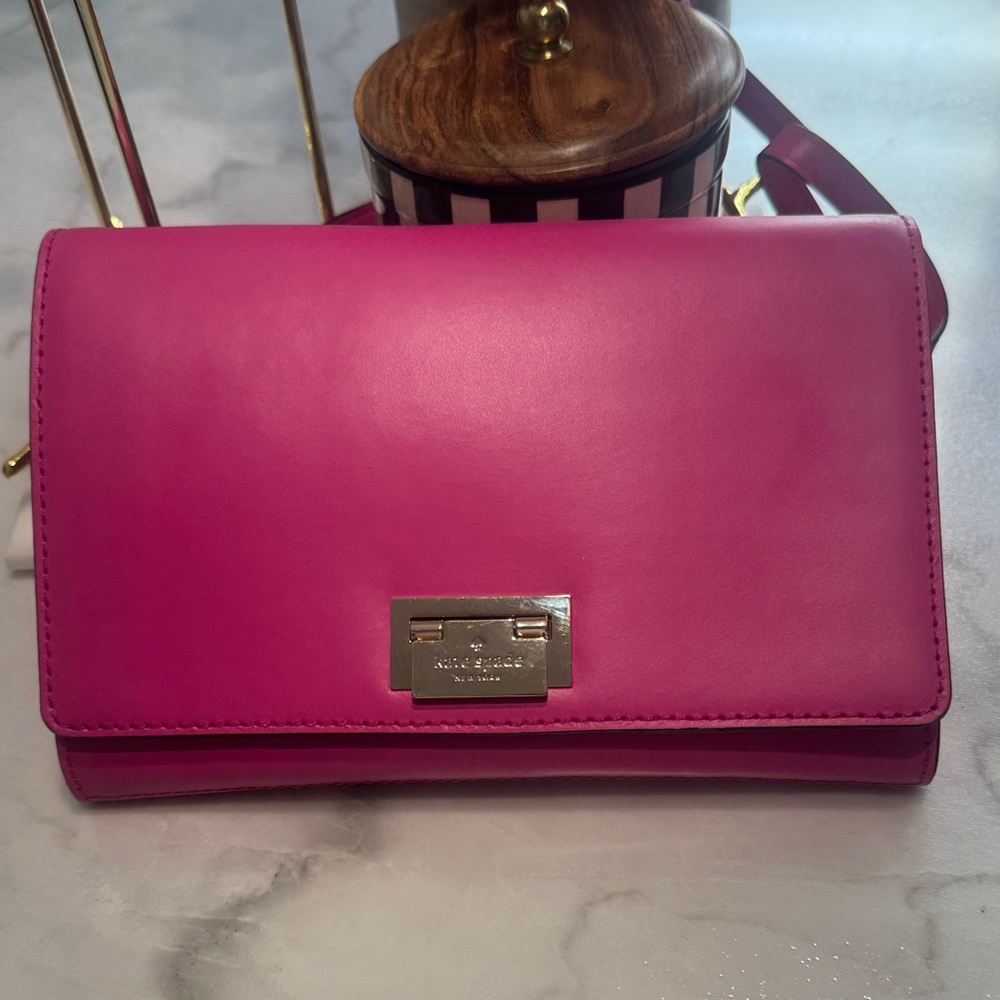 Kate spade Pink Leather Crossbody Bag